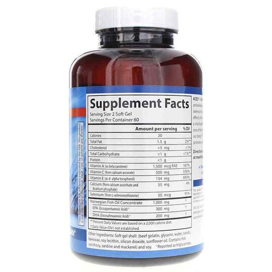 ACES Vitamins A, C, E + Omega, CL